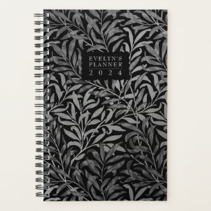 Art Déco Floral Personnalisé Planificateur hebdoma