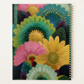 Art Deco Floral Planner (Achterkant)