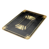 Art Deco Framed Motif Bath Mat (Gekanteld)