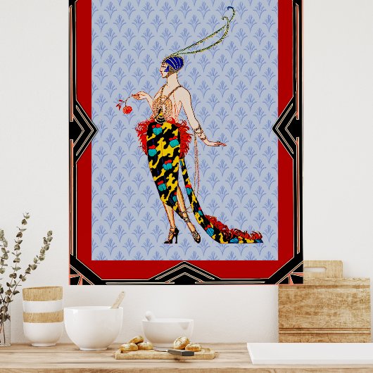 Art Déco G. Barbier Lady (Cuisine)