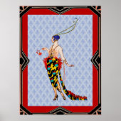 Art Déco G. Barbier Lady (Devant)