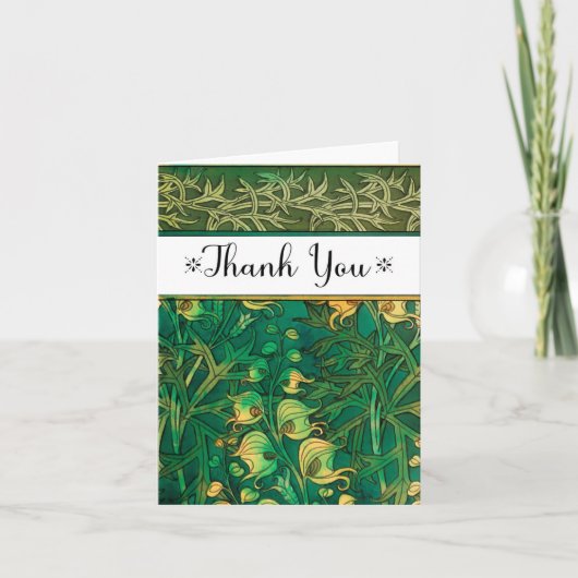 Art Deco Garden Merci Notes (Devant)