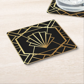 Art Deco Gatsby Geïnspireerde Onderzetters