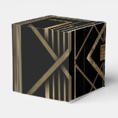 Art Déco Gatsby Monogram Design Ballotins (Arrière)