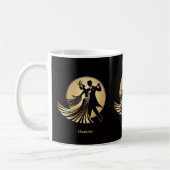 Art Deco Gatsby Roaring 20s Prohibition Gift Name Koffiemok (Links)