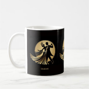 Art Deco Gatsby Roaring Twenties Prohibitie Cadeau Koffiemok