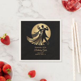 Art Deco Gatsby Roaring Twenties Prohibitie Deco N Servet