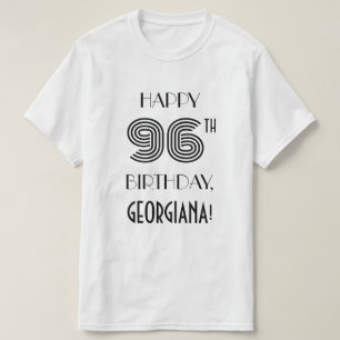 Art Deco Geïnspireerd Bekijk het 96e Shirt op de g