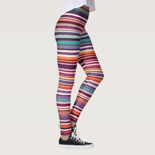Art Deco geïnspireerd verticaal streeppatroon Leggings