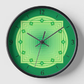 Art Deco Geometric, Emerald and Lime Green (Voorkant)