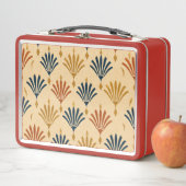 Art Deco Geometric Lunch Box (En situation)