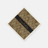 Art Deco Geometric  Party Servet (Hoek)