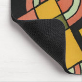 Art Deco Geometric Pattern - Mousepad Muismat (Hoek)