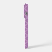 Art déco géométrique lilas fumé (Côté gauche)