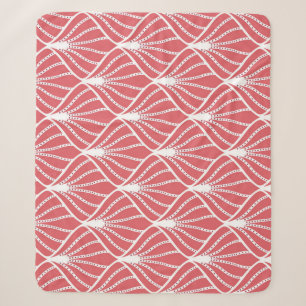 Art Deco, geometrisch naadloos patroon. Sherpa Deken