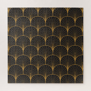 Art Deco, geometrisch patroon. Legpuzzel