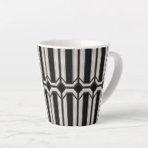 Art Deco geometrische 12oz Mok