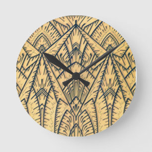 Art Deco geometrische klok