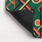 Art Deco geometrische Muismat (Hoek)