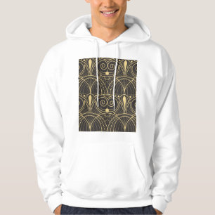 Art Deco geometrische Tegels luxe. Hoodie