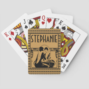 Art Deco, Gepersonaliseerd speelkaarten