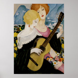 Art Deco Gerda Wegener - Air de Capri Poster