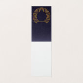 Art Deco Gevouwen Kaart (Binnenkant ongevouwen)