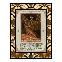 Art Deco Gewijzigd Antoine Bourdelle Frans Kunstwe