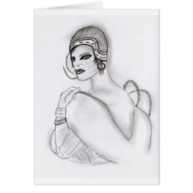Art Deco Girl 2 (Voorkant)