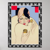 Art Deco Glamor Poster (Voorkant)