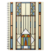 Art Deco-Glas in lood