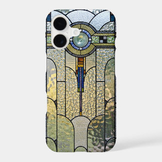 Art Deco glas-in-lood raam iPhone X hoesje