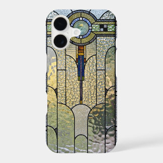 Art Deco Glas-in-lood Ramen iPhone 8 Plus hoesje