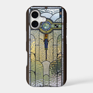 Art Deco Glas-in-loodraam iPhone Hoesje