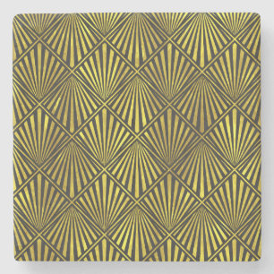 Art Deco Gold Onderzetter