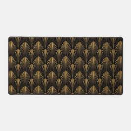 Art Deco Gold Pattern — Elegant Vintage Geometric  Bureaumat