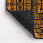 Art Deco Gold Retro Squares Abstracte kunst Muismat (Hoek)