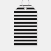 Art Deco Gold Rozen, Stripes Wedding Hartelijk dan Cadeaulabel (Achterkant)