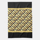 Art Deco Gold Theedoek (Verticaal)