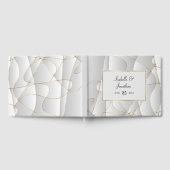 Art Deco Golden Lines Gastenboek (Volledig)