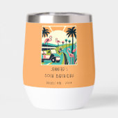 Art Deco Golf 50ste verjaardagsfeestje (Achterkant)