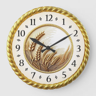 Art Deco Goud Grote Klok
