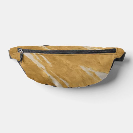 Art Deco Goud Wit Modern Collectie Heuptasje (Liggend)