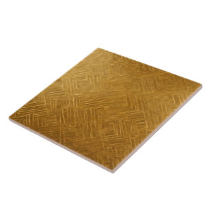 Art Deco Goud Wit  Trendy Collectie Tegeltje