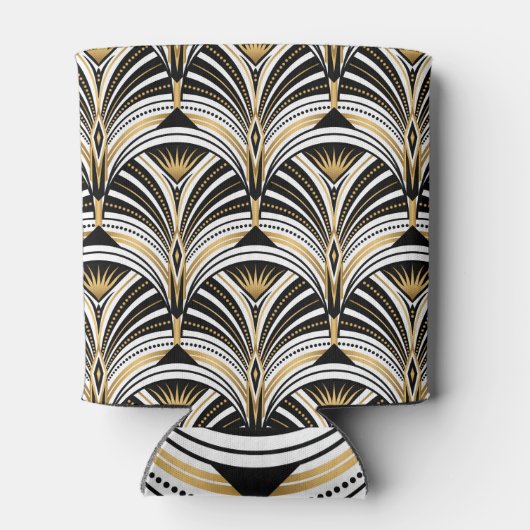 Art Deco Goud Zwart Elegantie: Roaring Twenties Blikjeskoeler