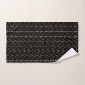 Art Deco gouden bogen Bad Handdoek (Handdoek)