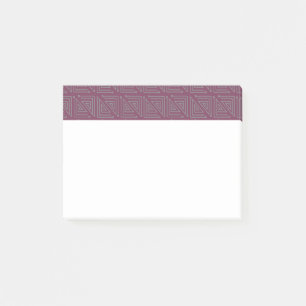 Art Deco Gray Mazes Post-it® Notes