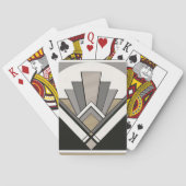 Art Deco Great Gatsby Design-afspeelkaarten Speelkaarten (Achterkant)