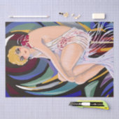Art Deco Great Gatsby Flapper Art Artwork Tissuepapier (Craft)