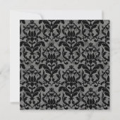 Art Deco Great Gatsby Style Typografie in Lace Gol Kaart (Achterkant)